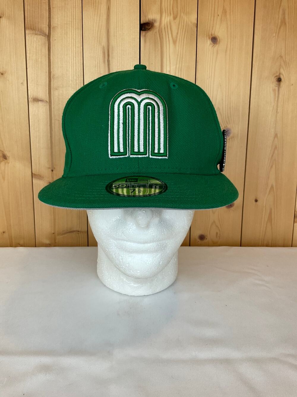 New Era 59Fifty Team Mexico World Baseball Classic Hat, Green - Size 7 5/8